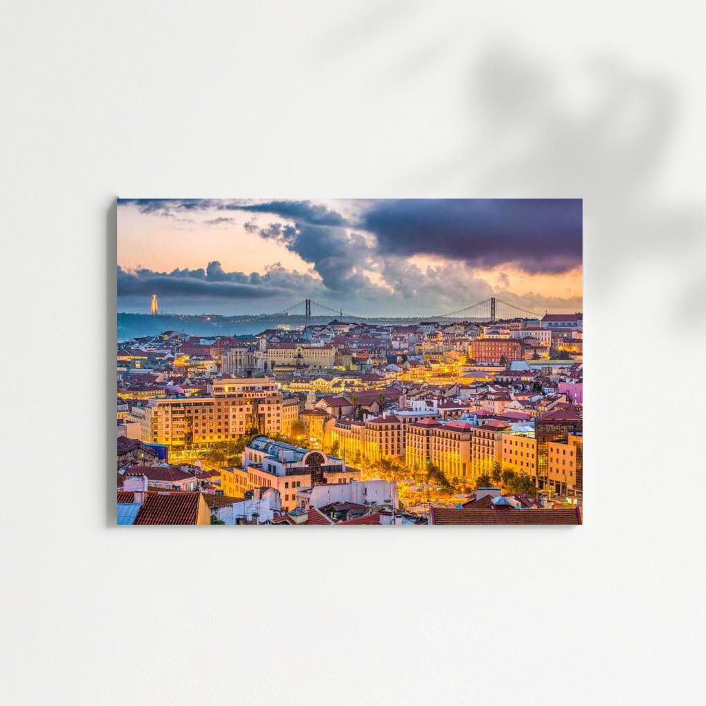 Lisbon Symphony of Lights: Cityscapes and Panoramas