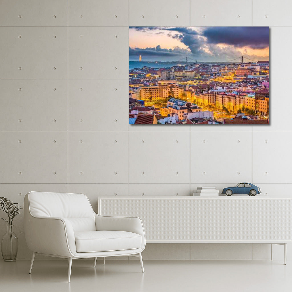 Lisbon Symphony of Lights: Cityscapes and Panoramas