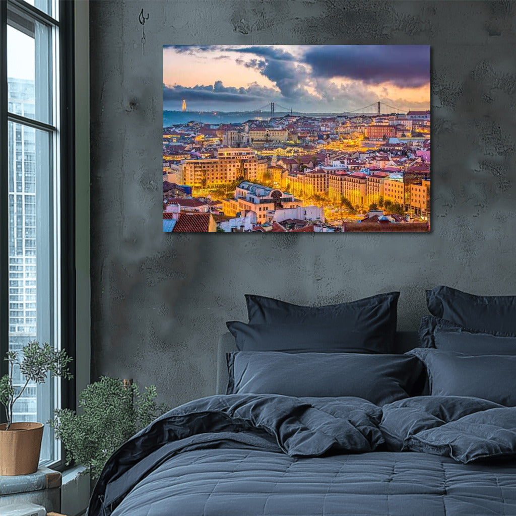 Lisbon Symphony of Lights: Cityscapes and Panoramas