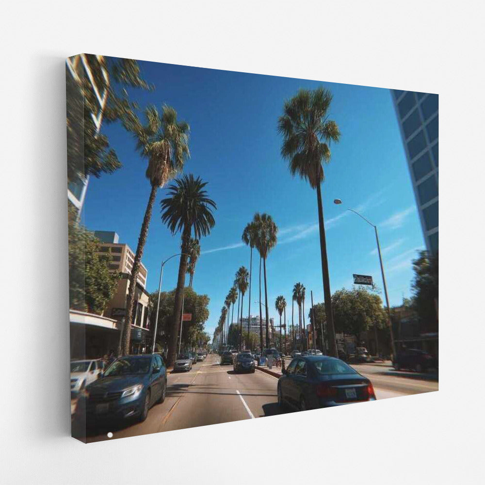 LA's Vibrant Skies: The Dynamics of Cityscapes