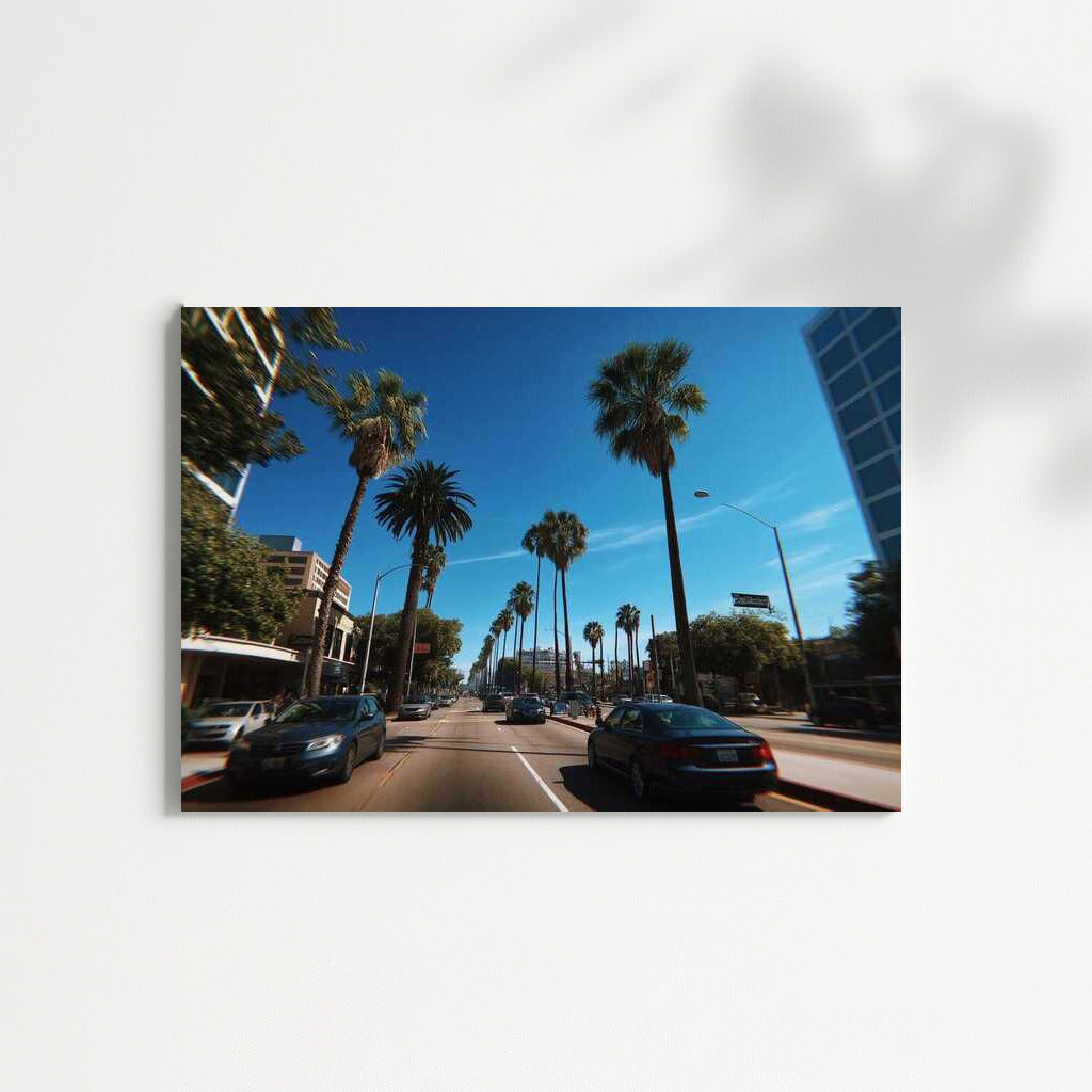 LA's Vibrant Skies: The Dynamics of Cityscapes