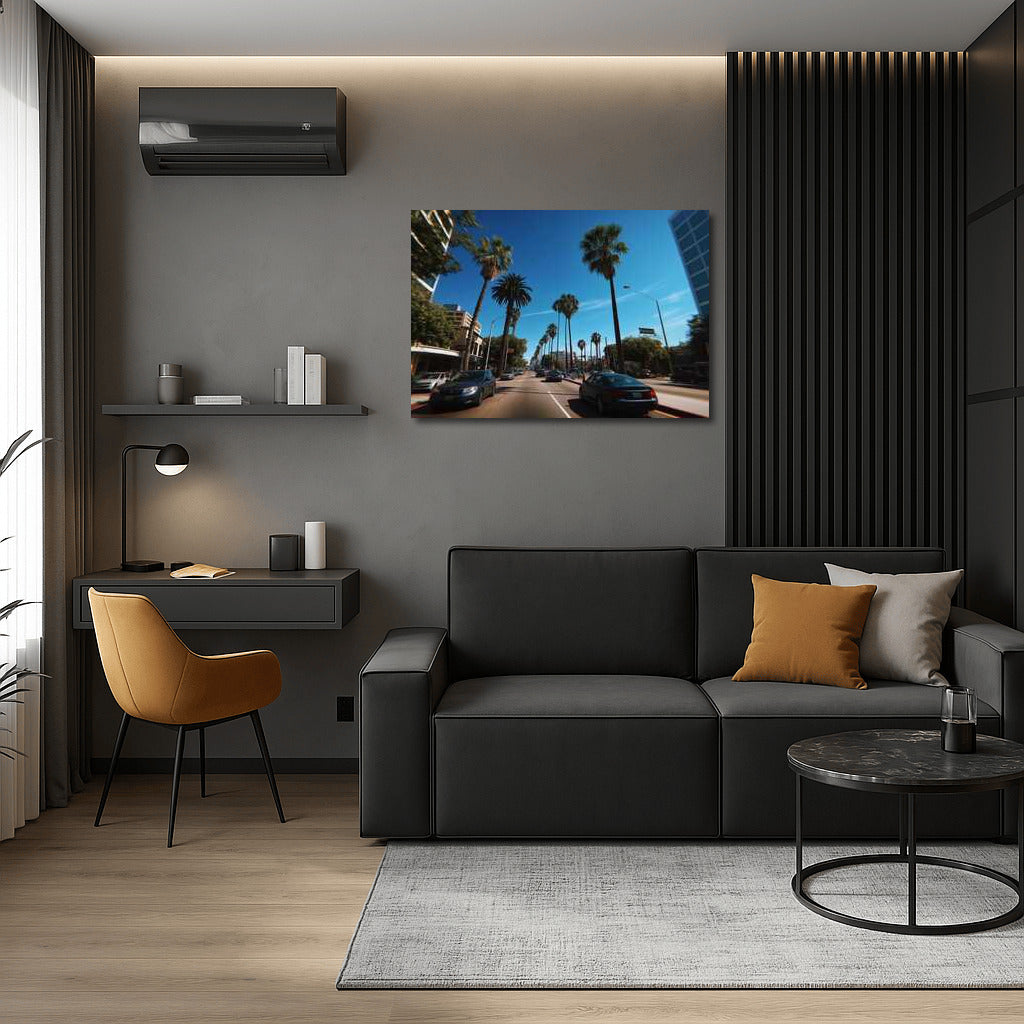 LA's Vibrant Skies: The Dynamics of Cityscapes