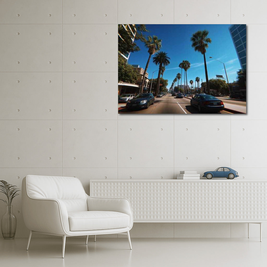 LA's Vibrant Skies: The Dynamics of Cityscapes