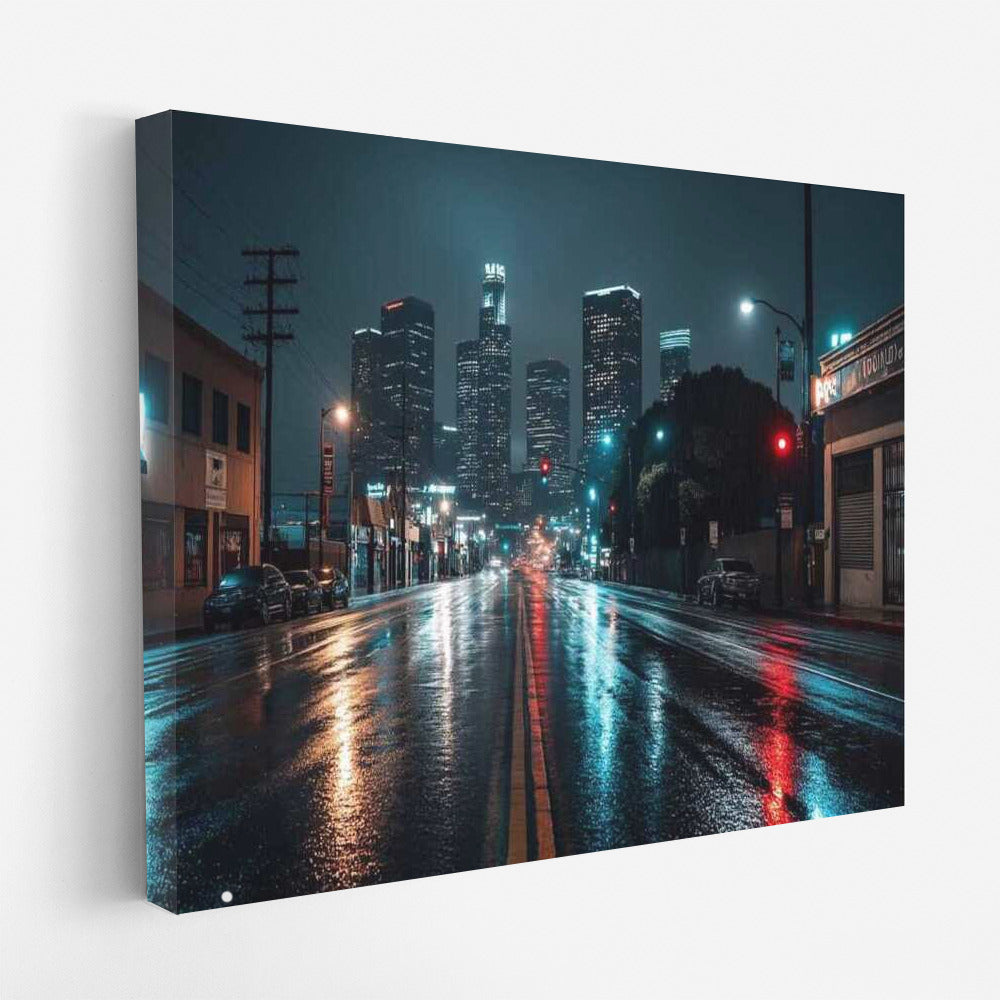 Night Glow: Los Angeles City Lights
