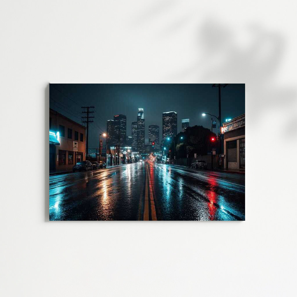 Night Glow: Los Angeles City Lights