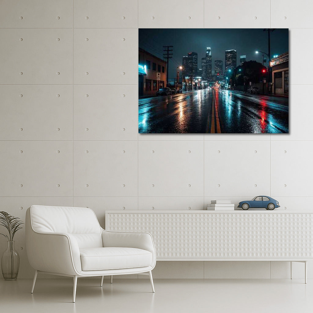 Night Glow: Los Angeles City Lights