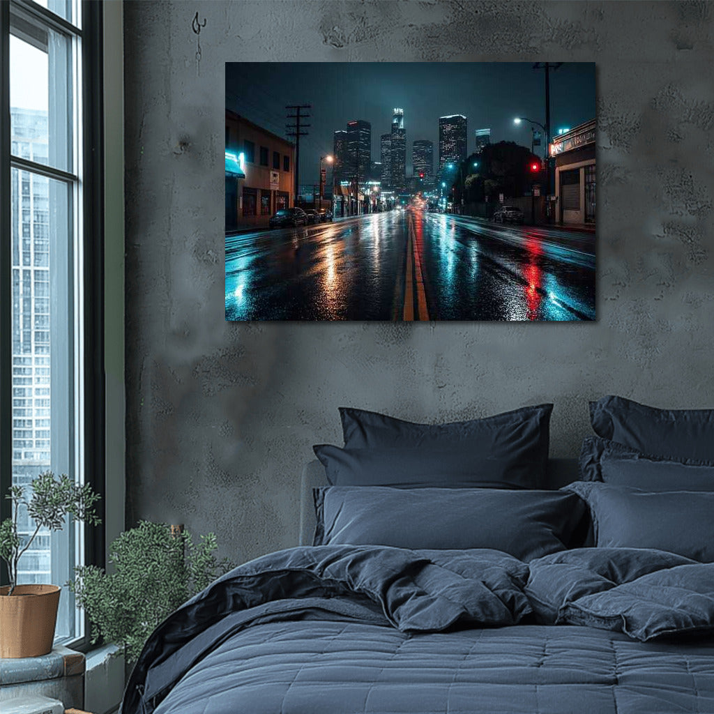 Night Glow: Los Angeles City Lights