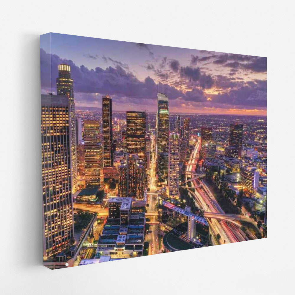 Los Angeles Evening Light: City Skylines