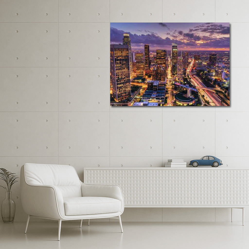 Los Angeles Evening Light: City Skylines