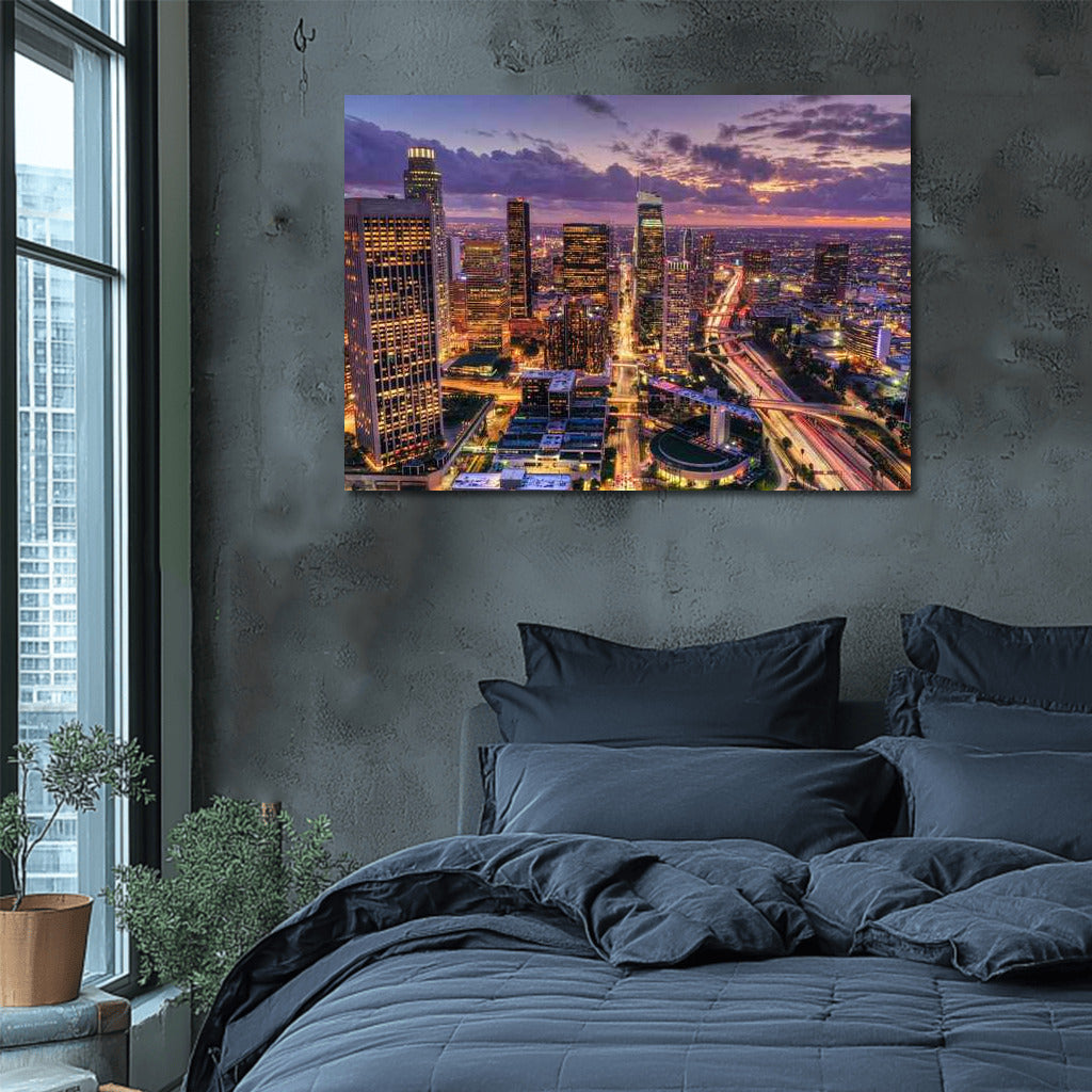 Los Angeles Evening Light: City Skylines