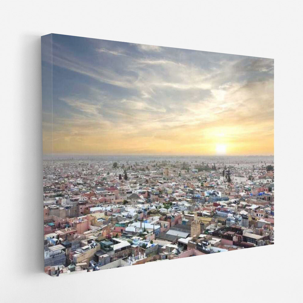 Horizon Magic: Marrakech Silhouette at Twilight