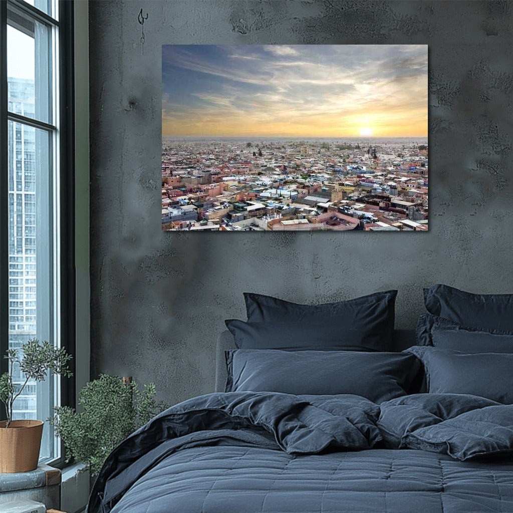 Horizon Magic: Marrakech Silhouette at Twilight