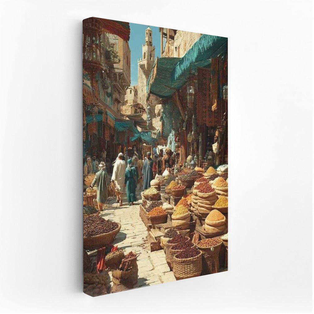 Medina of Marrakech: Oriental Bazaars and Cityscapes