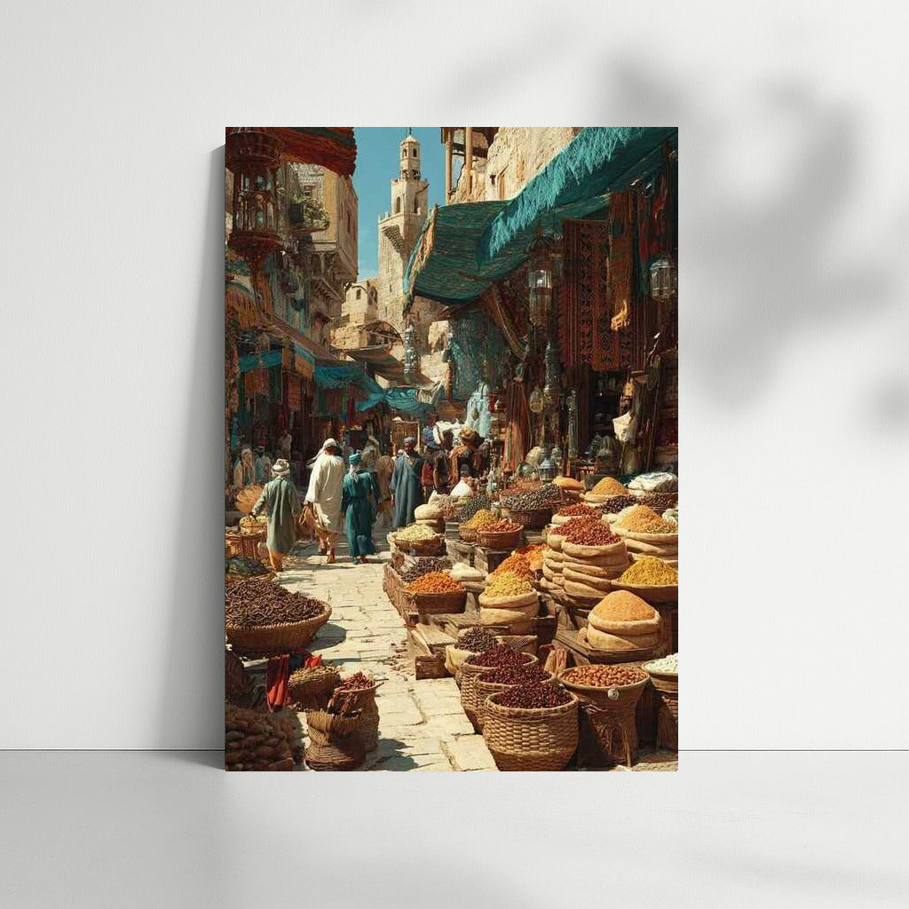 Medina of Marrakech: Oriental Bazaars and Cityscapes
