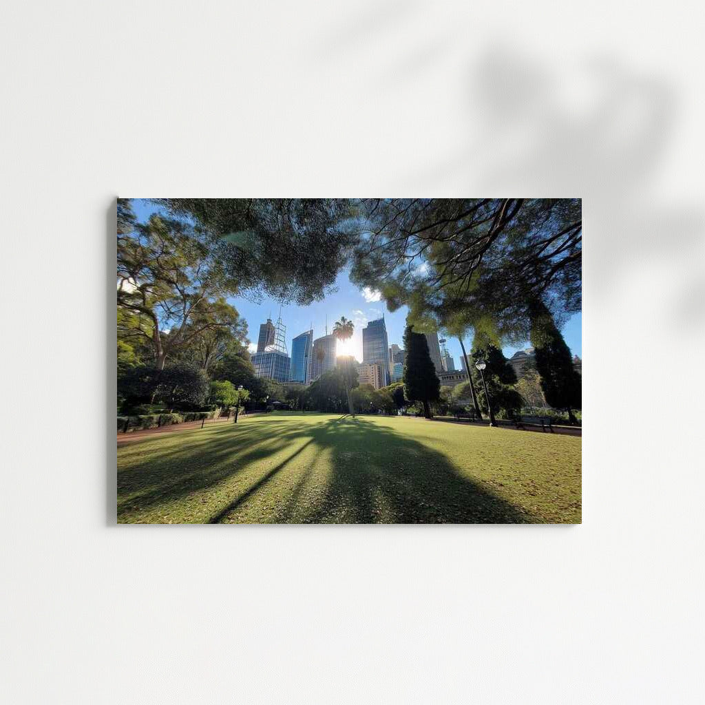 Melbourne Harmony: Nature and Architecture in Cityscapes Skylines