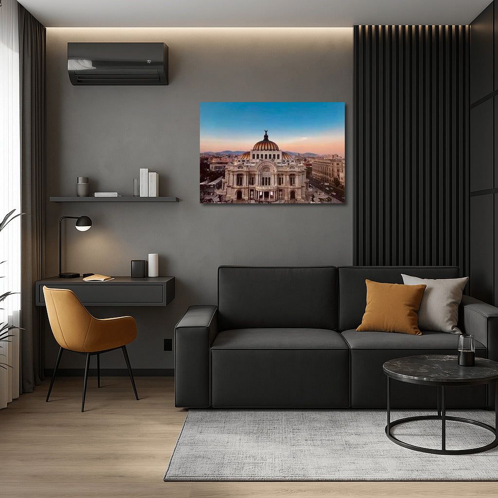 The Majesty of the Horizon: Mexico City in Glow