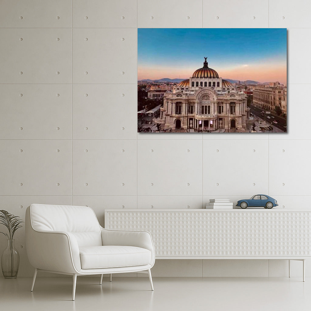 The Majesty of the Horizon: Mexico City in Glow