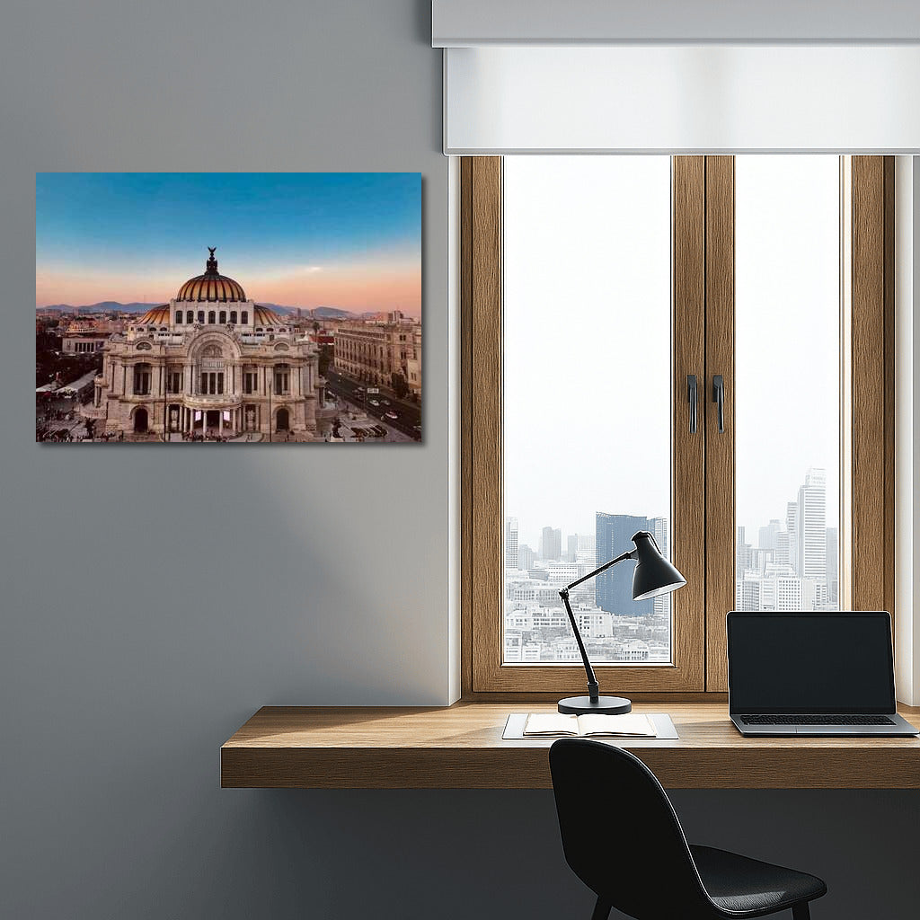 The Majesty of the Horizon: Mexico City in Glow