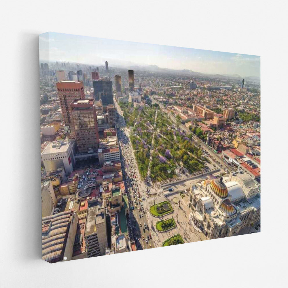 Horizon Magic: Mexico City Panorama