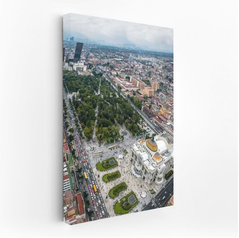Mexico City Skyline: The Energy of City Lights
