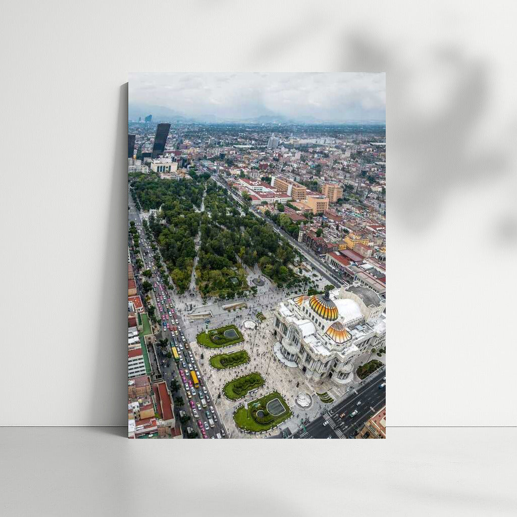 Mexico City Skyline: The Energy of City Lights