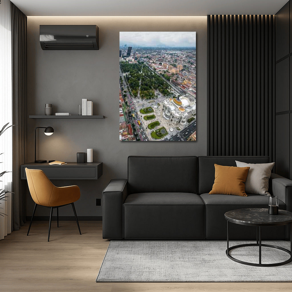 Mexico City Skyline: The Energy of City Lights