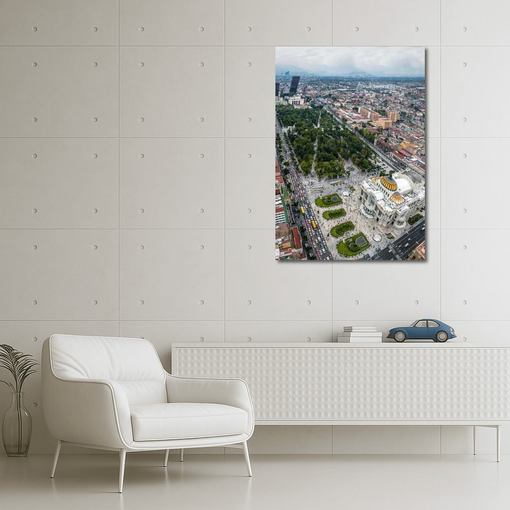 Mexico City Skyline: The Energy of City Lights
