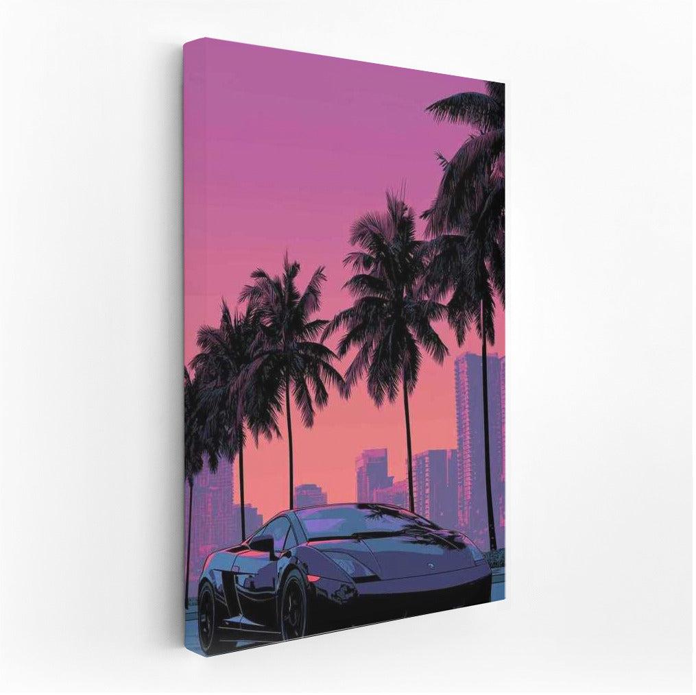 Sunset Glamour: Miami Nightlife in Dynamics