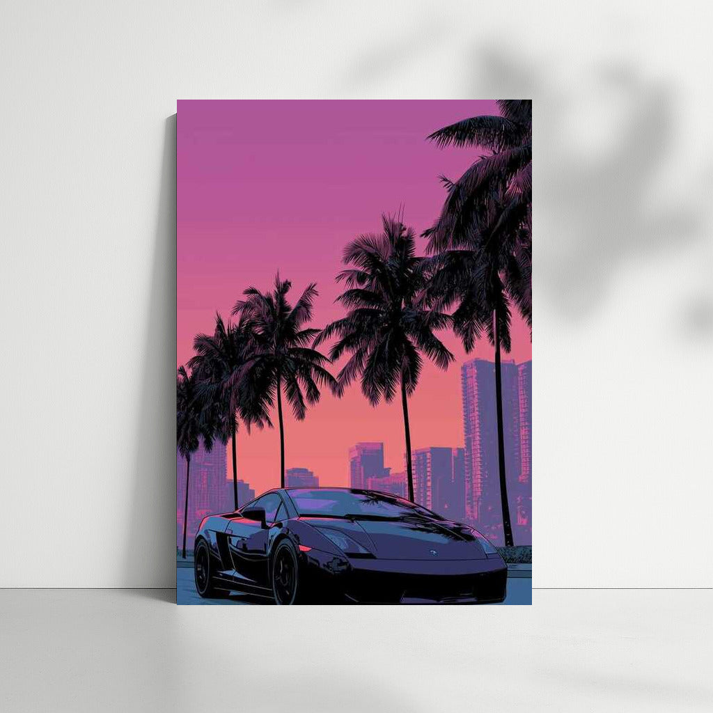 Sunset Glamour: Miami Nightlife in Dynamics
