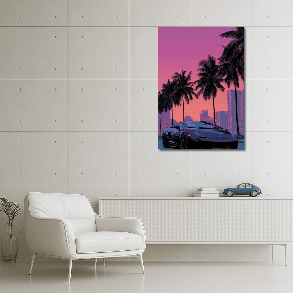 Sunset Glamour: Miami Nightlife in Dynamics