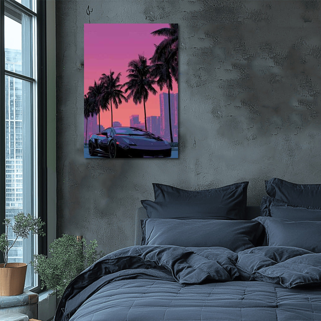 Sunset Glamour: Miami Nightlife in Dynamics