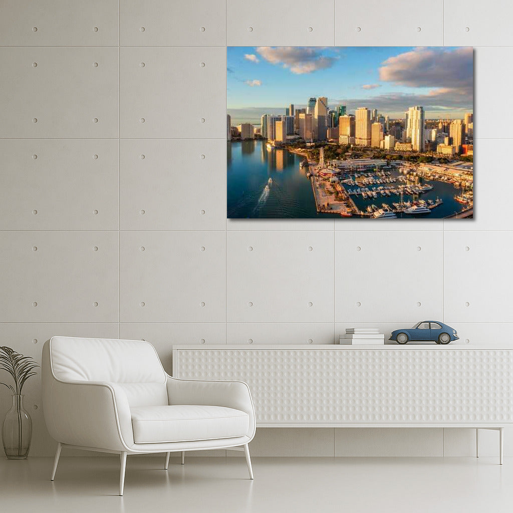 Sunny Cityscape: Miami in the Lights