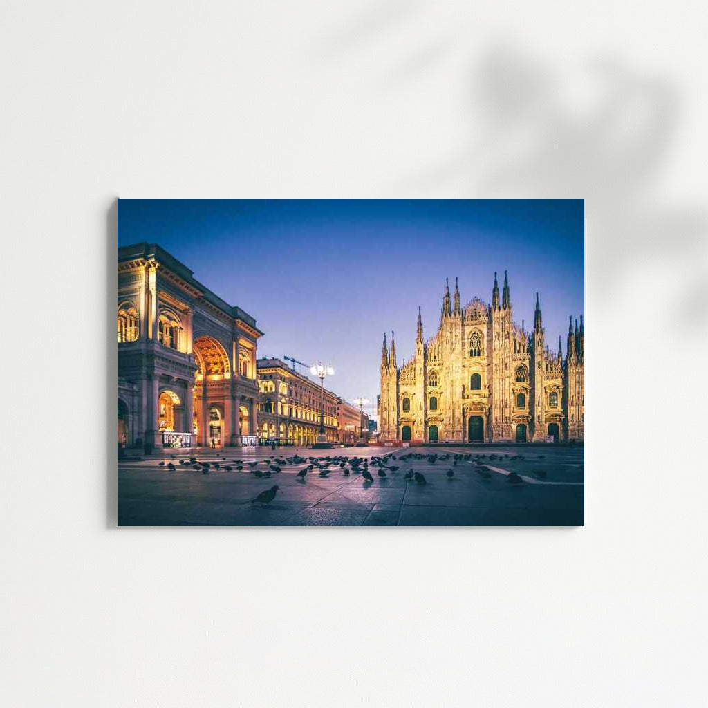 Milan Evening Glitter: Urban Magic and Architecture