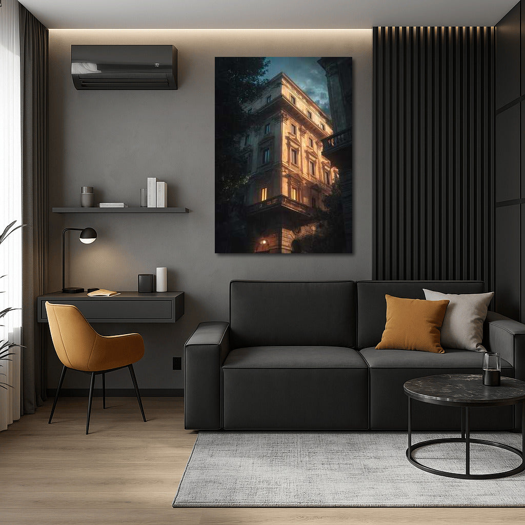 Milan Evening Light: Cityscapes and Silhouettes