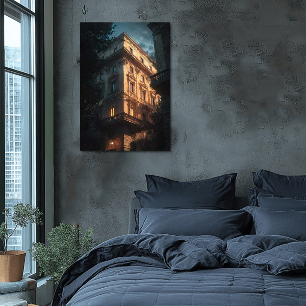 Milan Evening Light: Cityscapes and Silhouettes