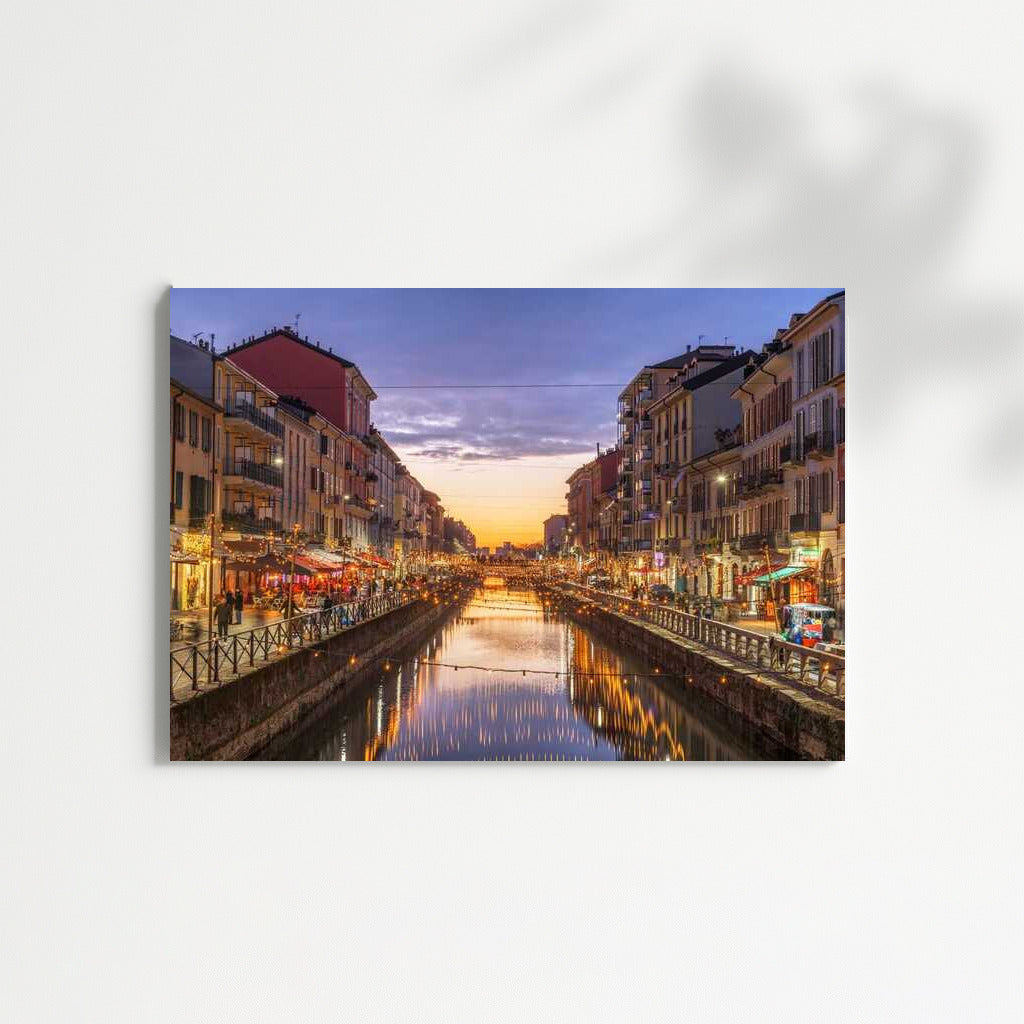 Magical Milan Sunset: Cityscapes and Skylines of Italy