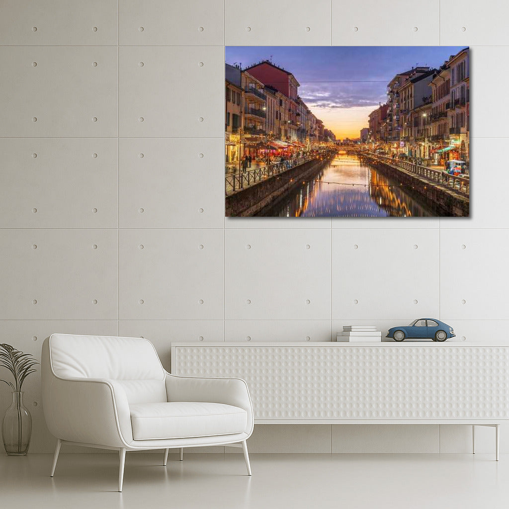 Magical Milan Sunset: Cityscapes and Skylines of Italy