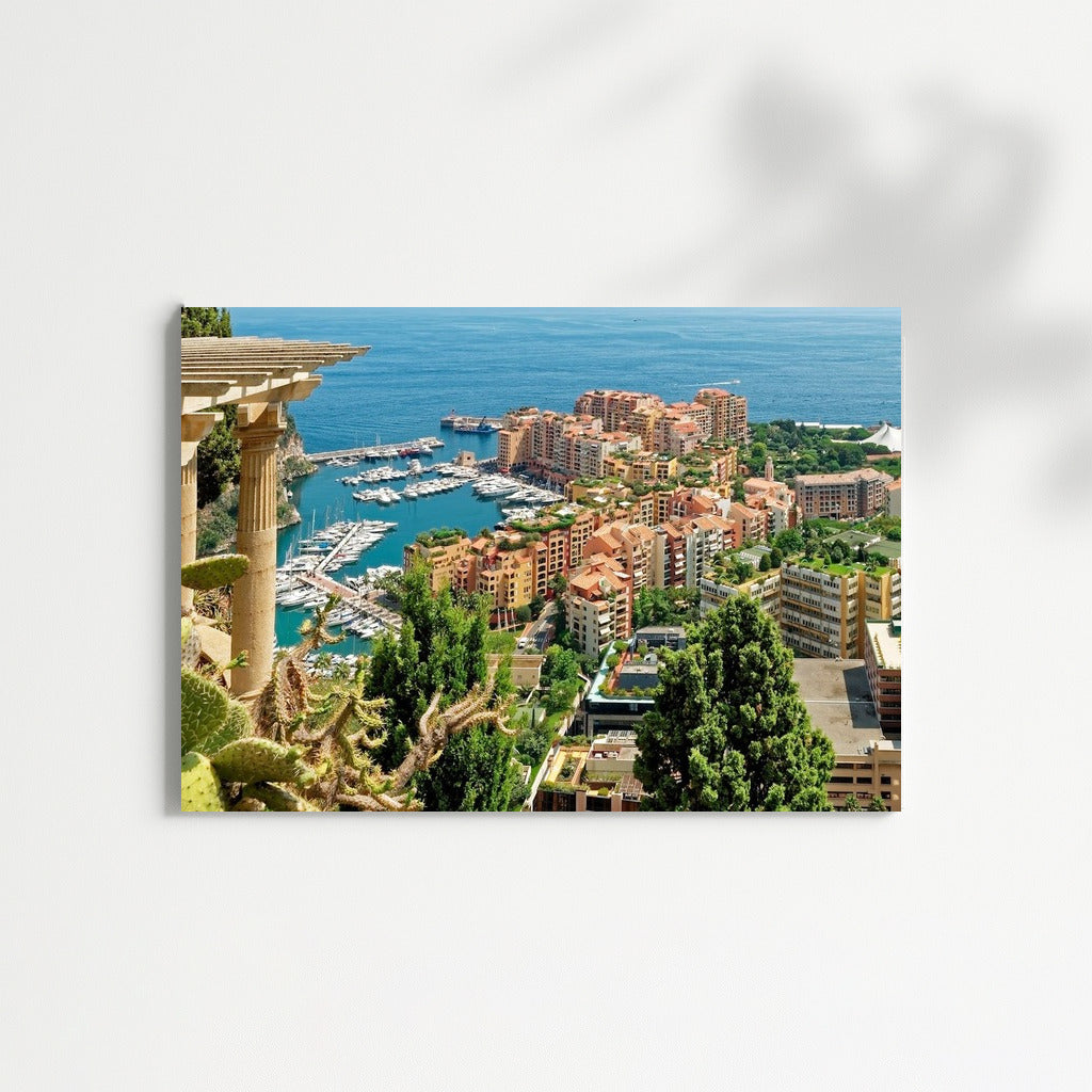 Azure Monte Carlo: Monaco Skyline