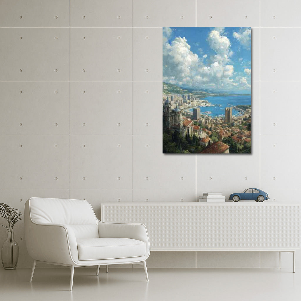 The Magic of Monaco's Skyline: Seascape and Architectural Charm