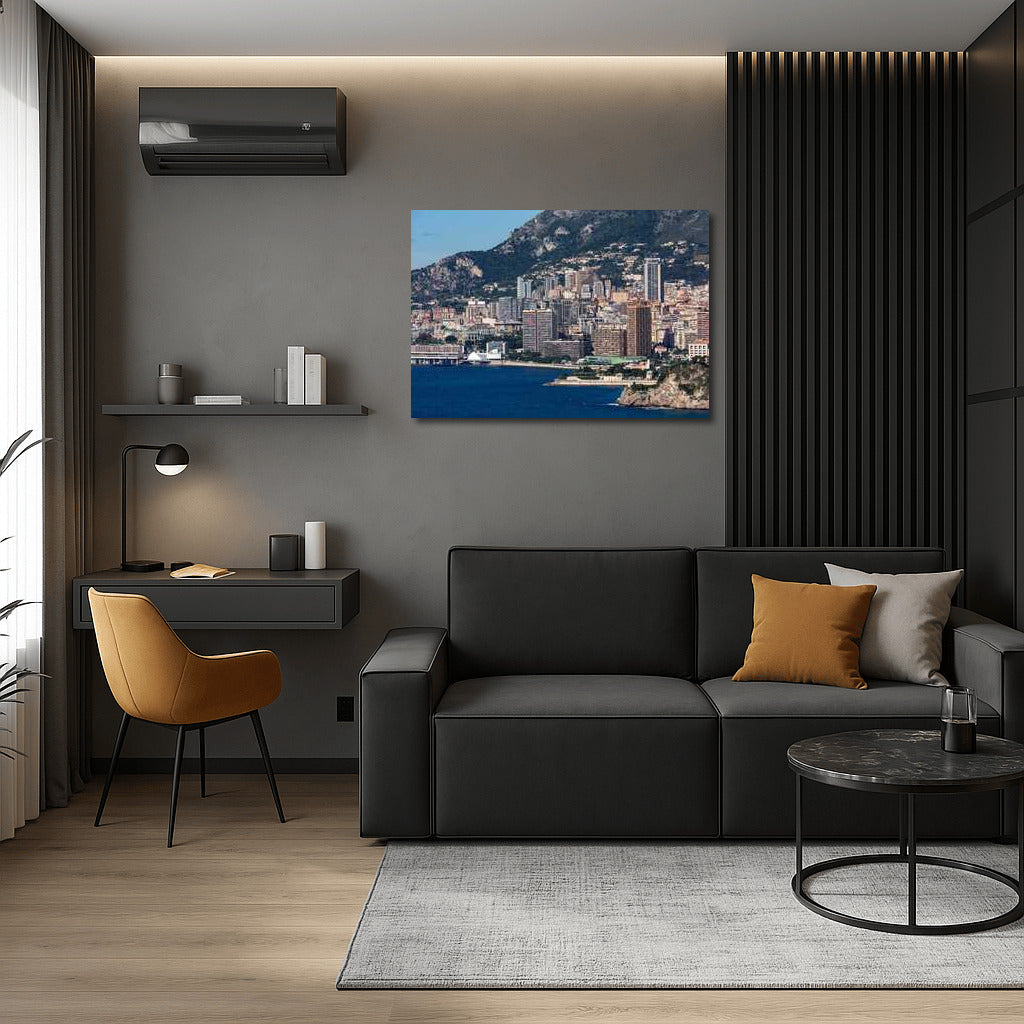 Sunset of Luxury: Monaco's Skyline in Modern Light