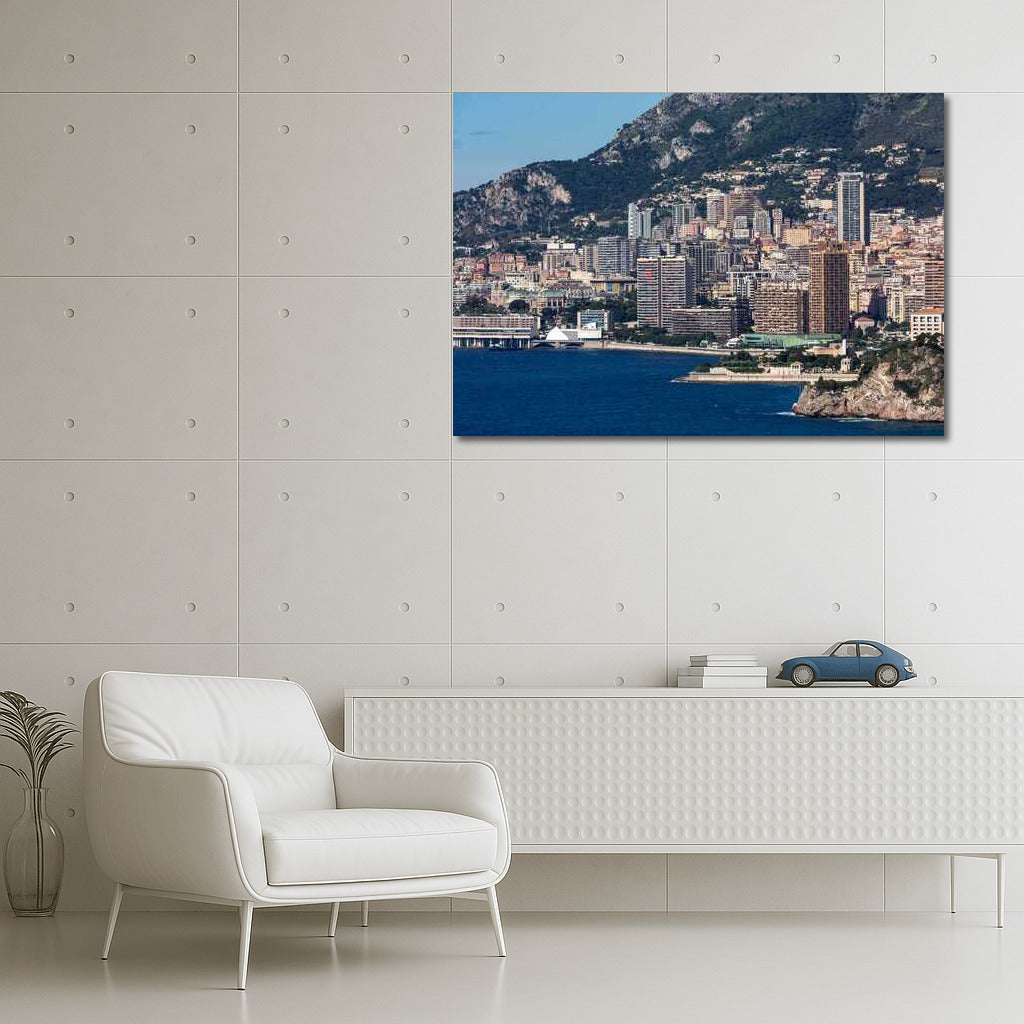 Sunset of Luxury: Monaco's Skyline in Modern Light