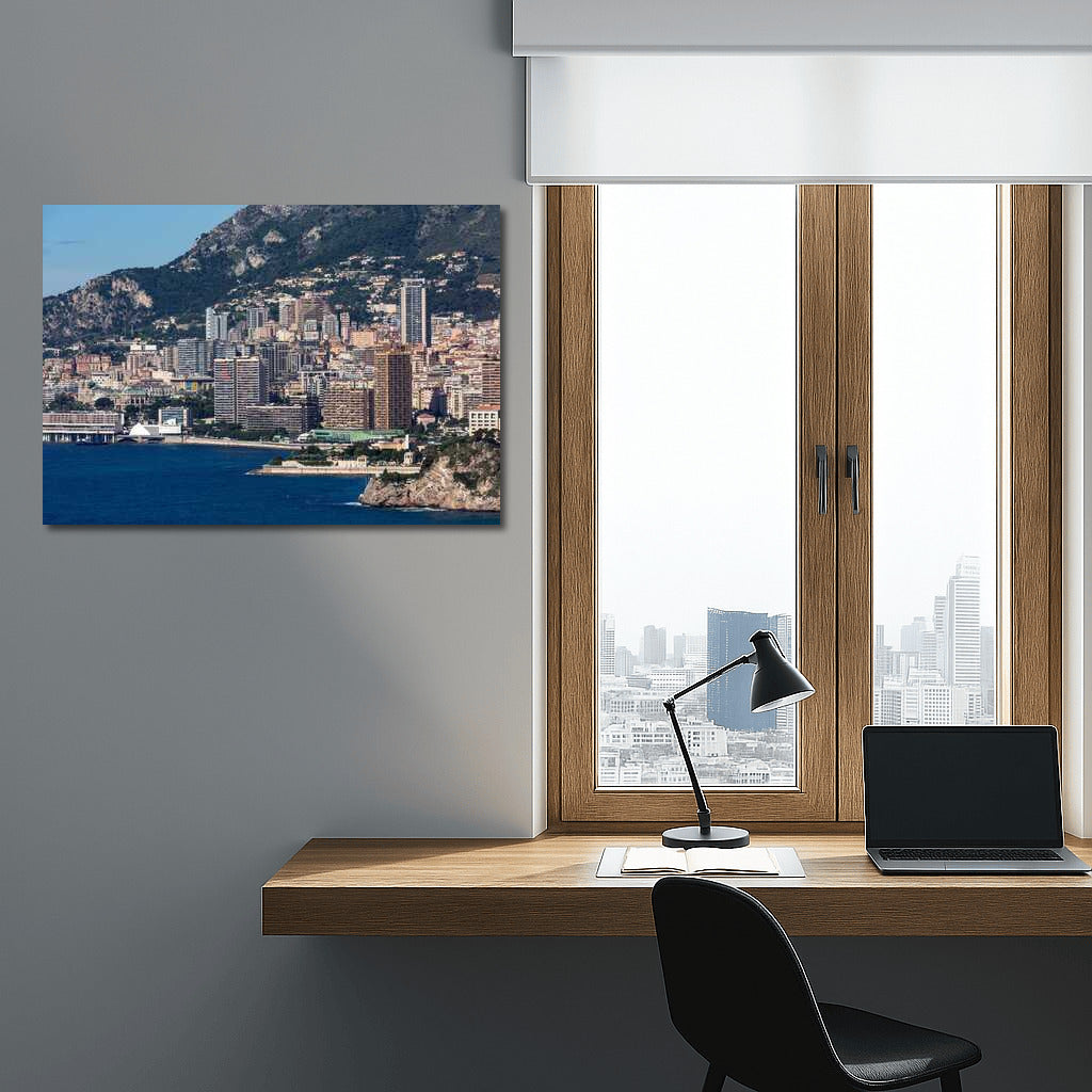 Sunset of Luxury: Monaco's Skyline in Modern Light