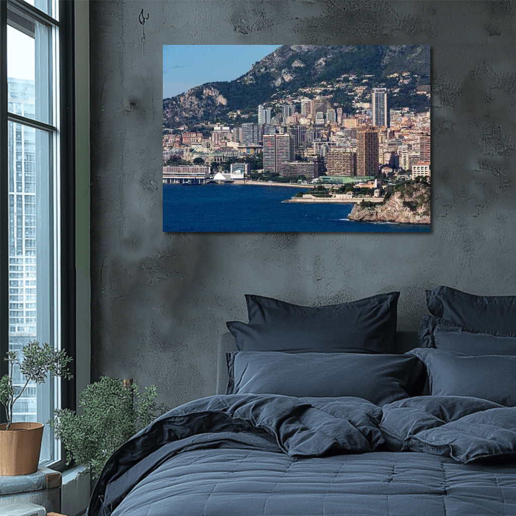 Sunset of Luxury: Monaco's Skyline in Modern Light