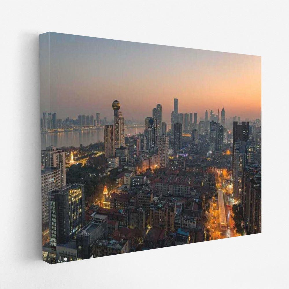 Mumbai Night Glow: City Dynamics in Cityscapes Skylines