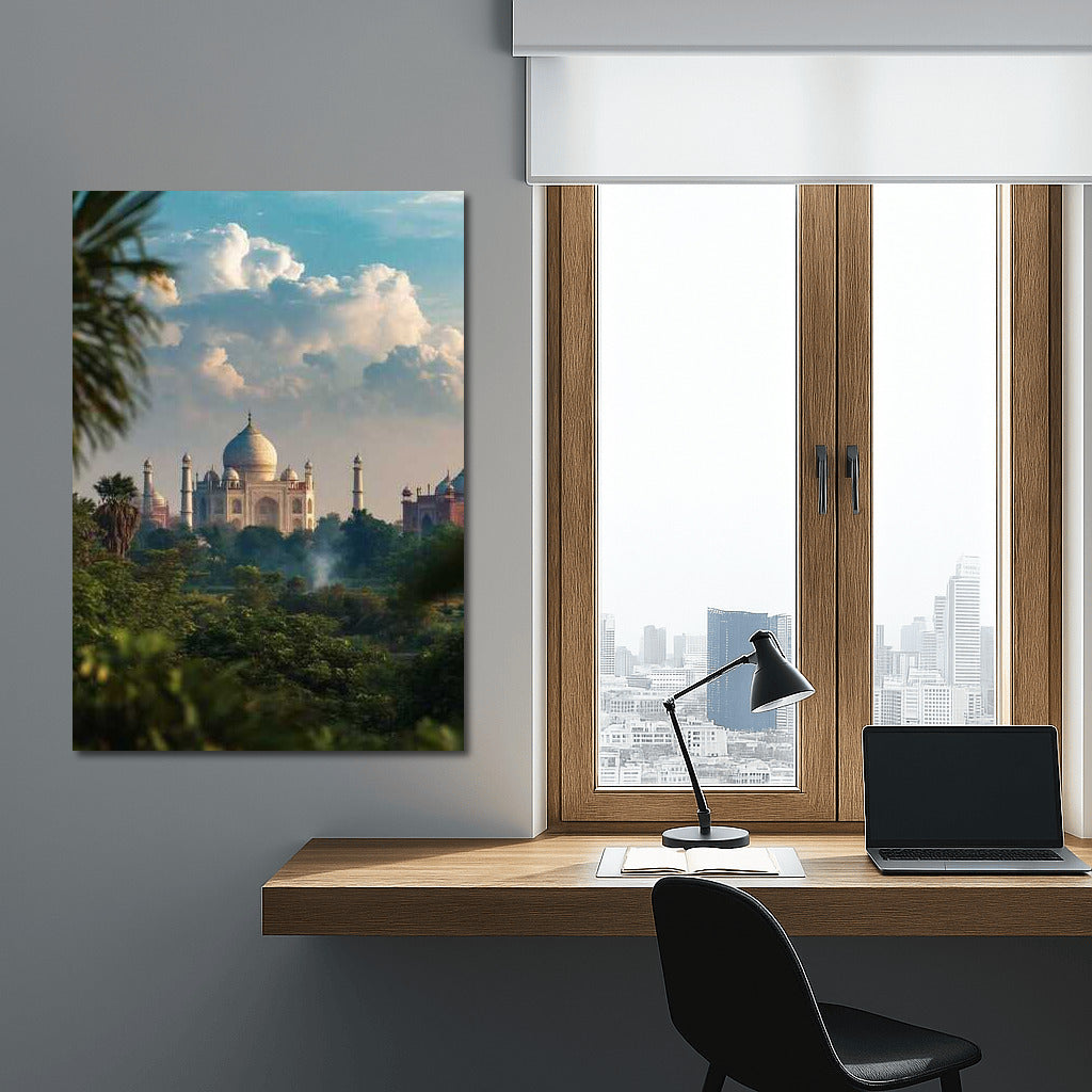 Majesty and Mystery: The Skyline of New Delhi, India