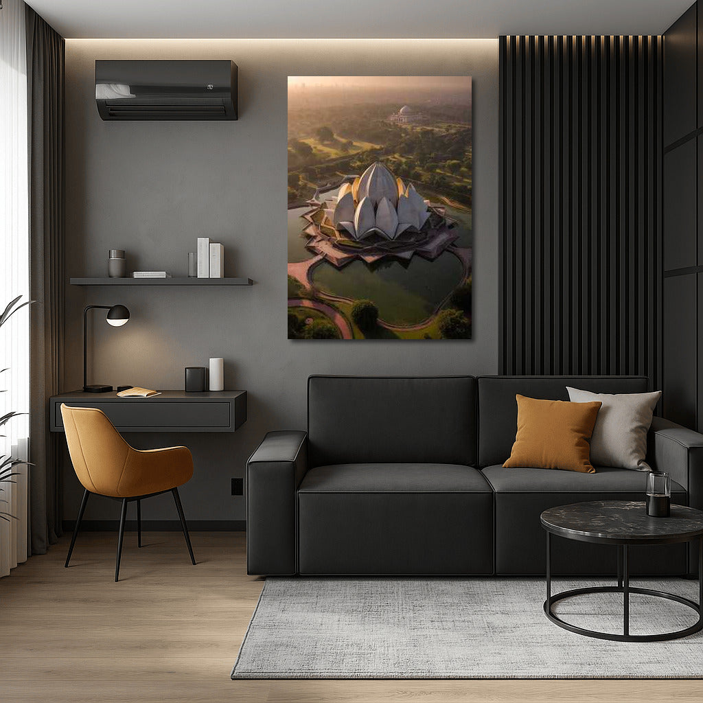 Lotus New Delhi: Architectural Harmony Cityscapes Skylines