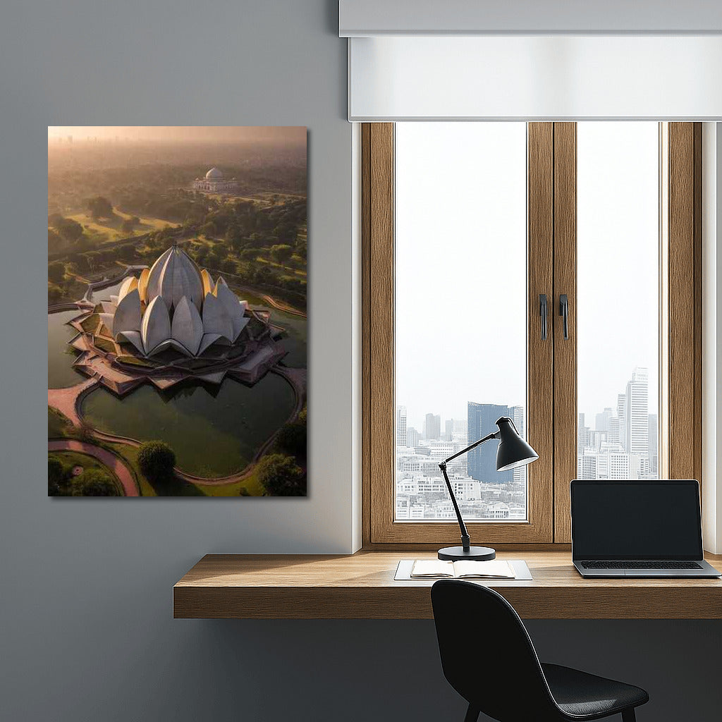Lotus New Delhi: Architectural Harmony Cityscapes Skylines