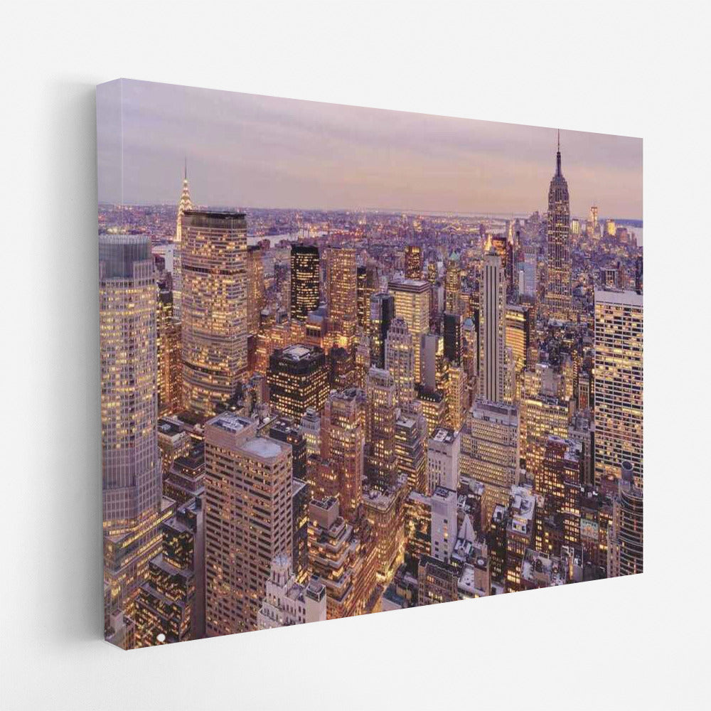 The Greatness of New York: City Skyline Silhouettes