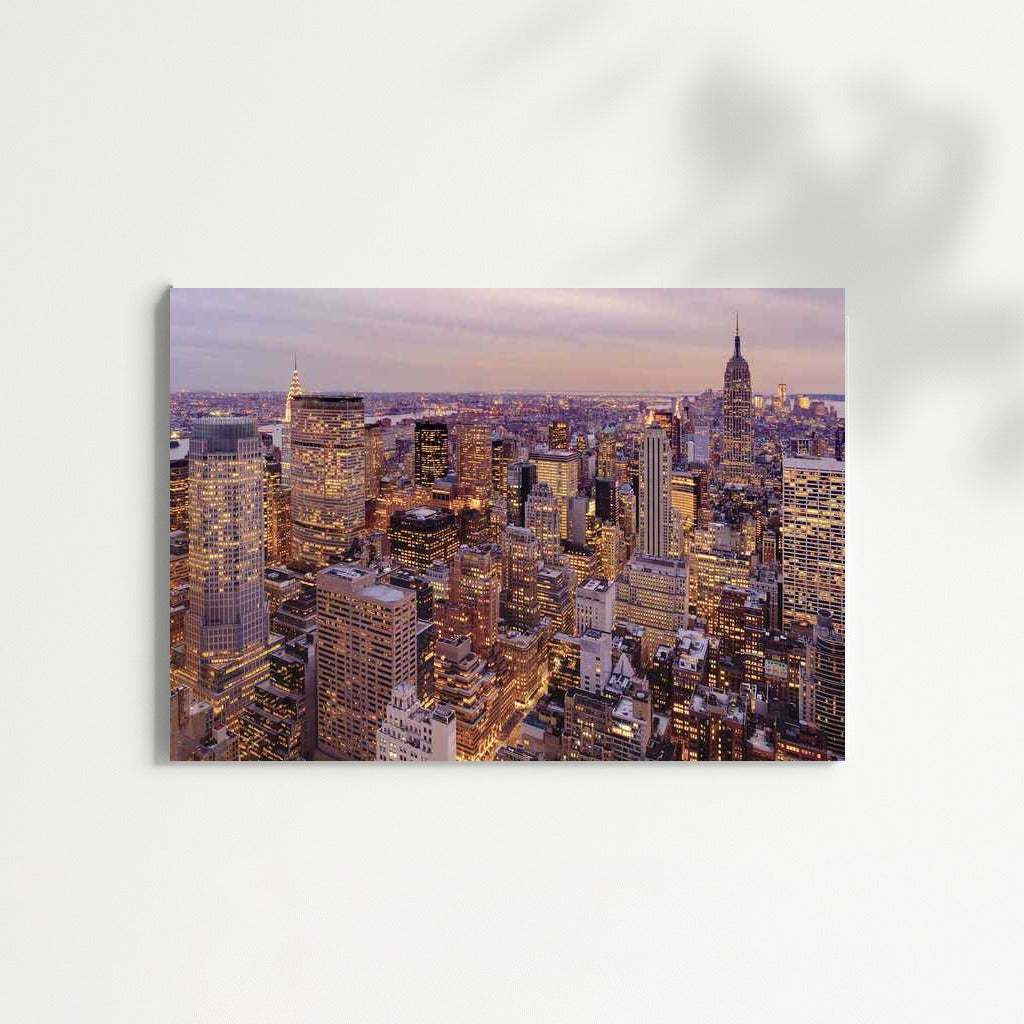 The Greatness of New York: City Skyline Silhouettes