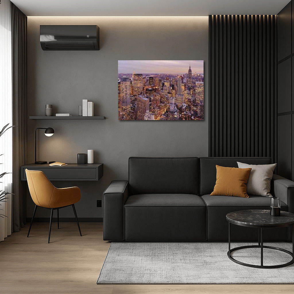 The Greatness of New York: City Skyline Silhouettes